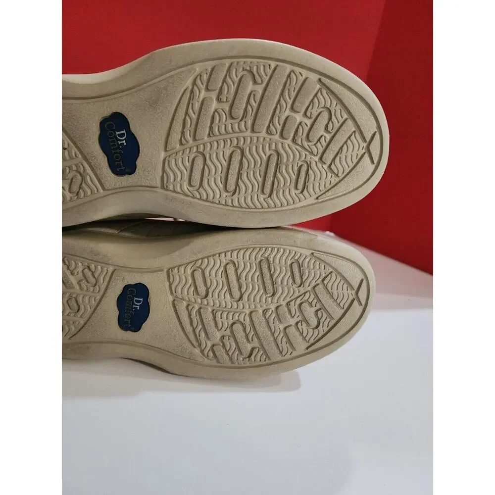 DR. Comfort Lindsey Womens Leather Diabetic Orthotic Shoes Size 8.5 Wide